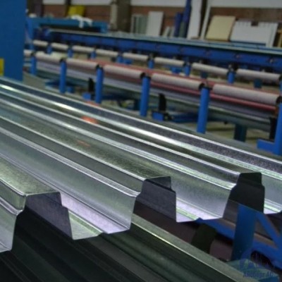 Профнастил оцинкованный 600х44х0,75 мм H75-750 ГОСТ 24045-94 купить в Костанае