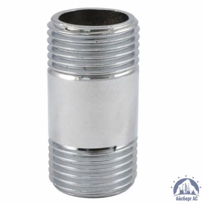 Бочонок стальной Ду 40 1 1/2'' L=80мм ГОСТ 3262-75 купить в Костанае