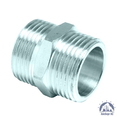 Ниппель стальной оцинкованный Ду 20 3/4'' ГОСТ 8965-75 купить в Костанае