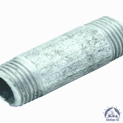Сгон стальной оцинкованный Ду 32 1 1/4'' L=150мм ГОСТ 3262-75 купить в Костанае