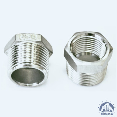 Футорка нержавеющая DN 65х50 2 1/2"-2" 76,1х60,3 мм AISI 304 НР-ВР купить в Костанае