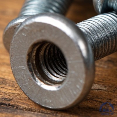 Заклёпка алюминиевая резьбовая М4х11 мм гайка с цилиндрическим фланцем, рифленая купить в Костанае