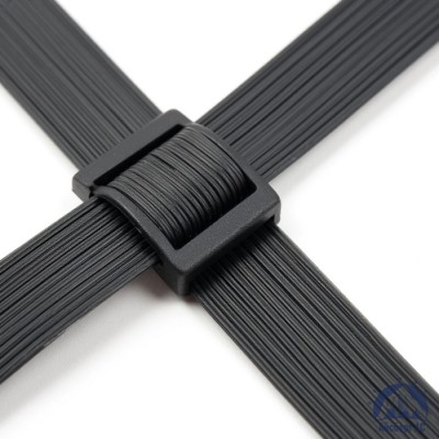 Хомут-стяжки ленточные 5х500 бел. купить в Костанае