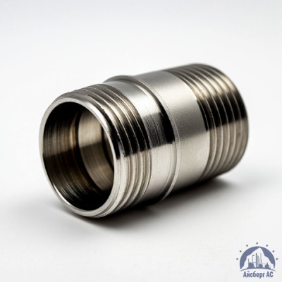 Ниппель переходной нержавеющий DN 32х15 1 1/4"-1/2" 42,4х21,3 мм AISI 316 двойной НР-НР купить в Костанае