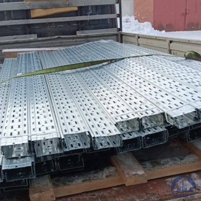 Лоток кабельный перфорированный 100х50  s=0.7 купить в Костанае