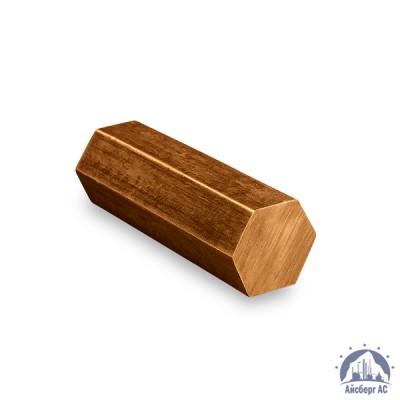 Шестигранник бронзовый 10 мм БрКМц3-1 ГОСТ 1628-78 купить в Костанае