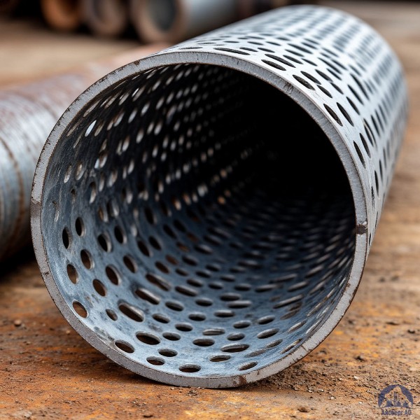 Труба перфорированная стальная