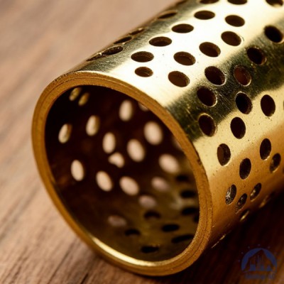 Труба перфорированная латунная купить в Костанае