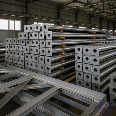 Опора освещения ОГК-10 (2) 4мм коническая граненая купить в Костанае