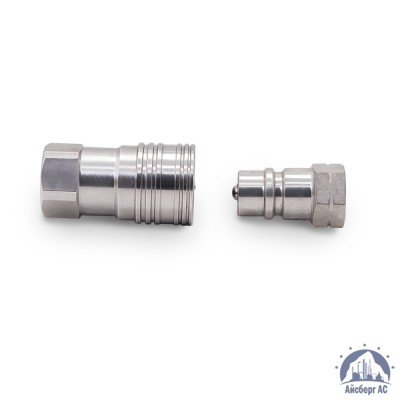БРС для РВД Flat Face G 1/2" ниппель (LSQ-FF-04PF-G1/2 DN12.5) купить в Костанае