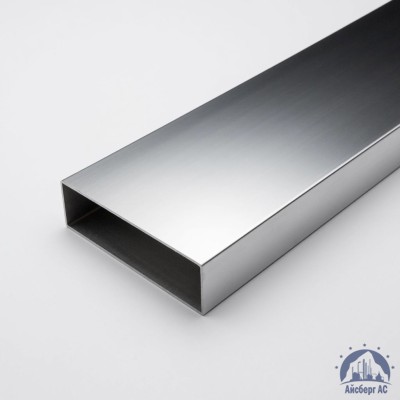 Труба нержавеющая прямоугольная 150х50х3 мм матовая AISI 304 DIN 2395 купить в Костанае