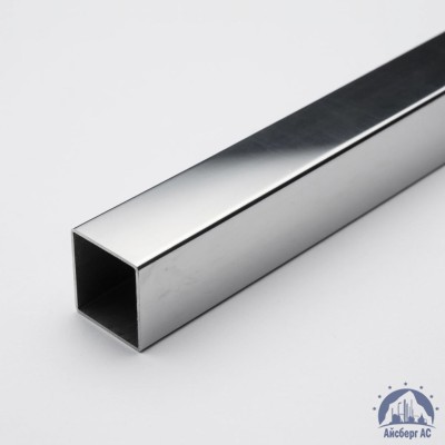 Труба нержавеющая квадратная 30х30х1,5 мм зеркальная AISI 304 DIN 2395 купить в Костанае