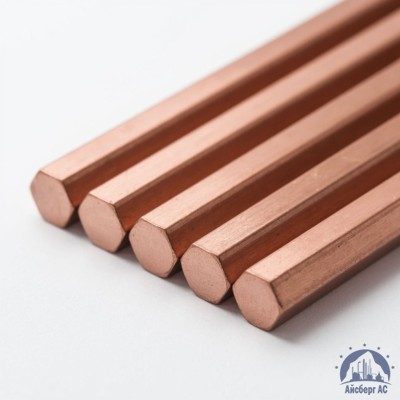 Шестигранник медный 10 мм М1 ГОСТ 1535-2016 купить в Костанае