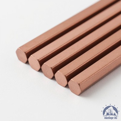 Шестигранник медный 10 мм М2 ГОСТ 1535-2016 купить в Костанае