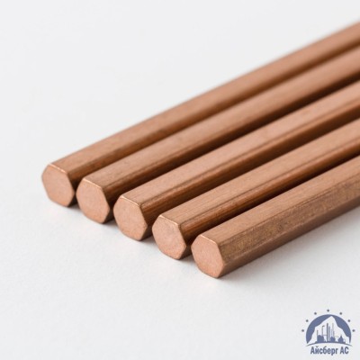 Шестигранник медный 10 мм М3 ГОСТ 1535-2016 купить в Костанае