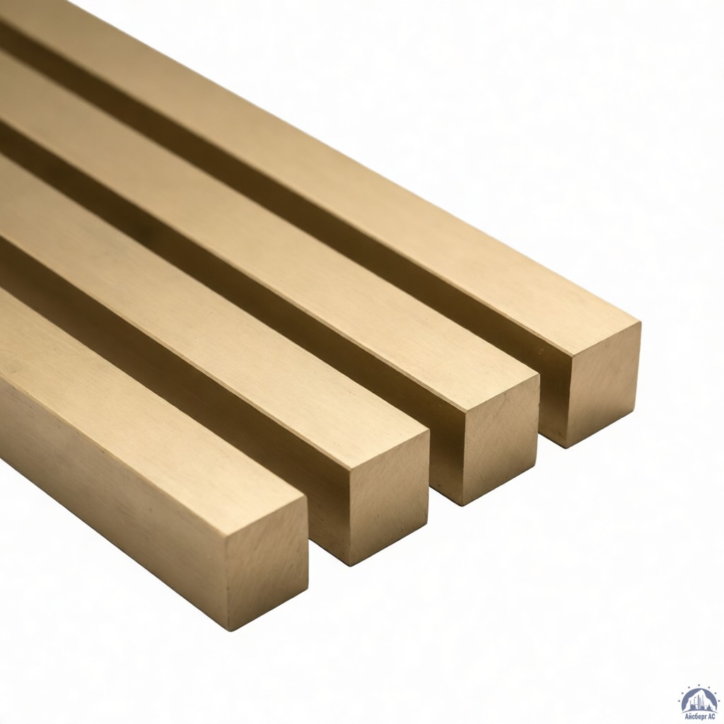 Квадрат латунный 30х30 мм ЛС63-3 ГОСТ 2060