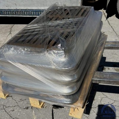 Дождеприёмник пластиковый 300х300 мм купить в Костанае