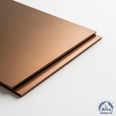 Плита бронзовая 14х600х1500 мм БрА9Мц2Л купить в Костанае