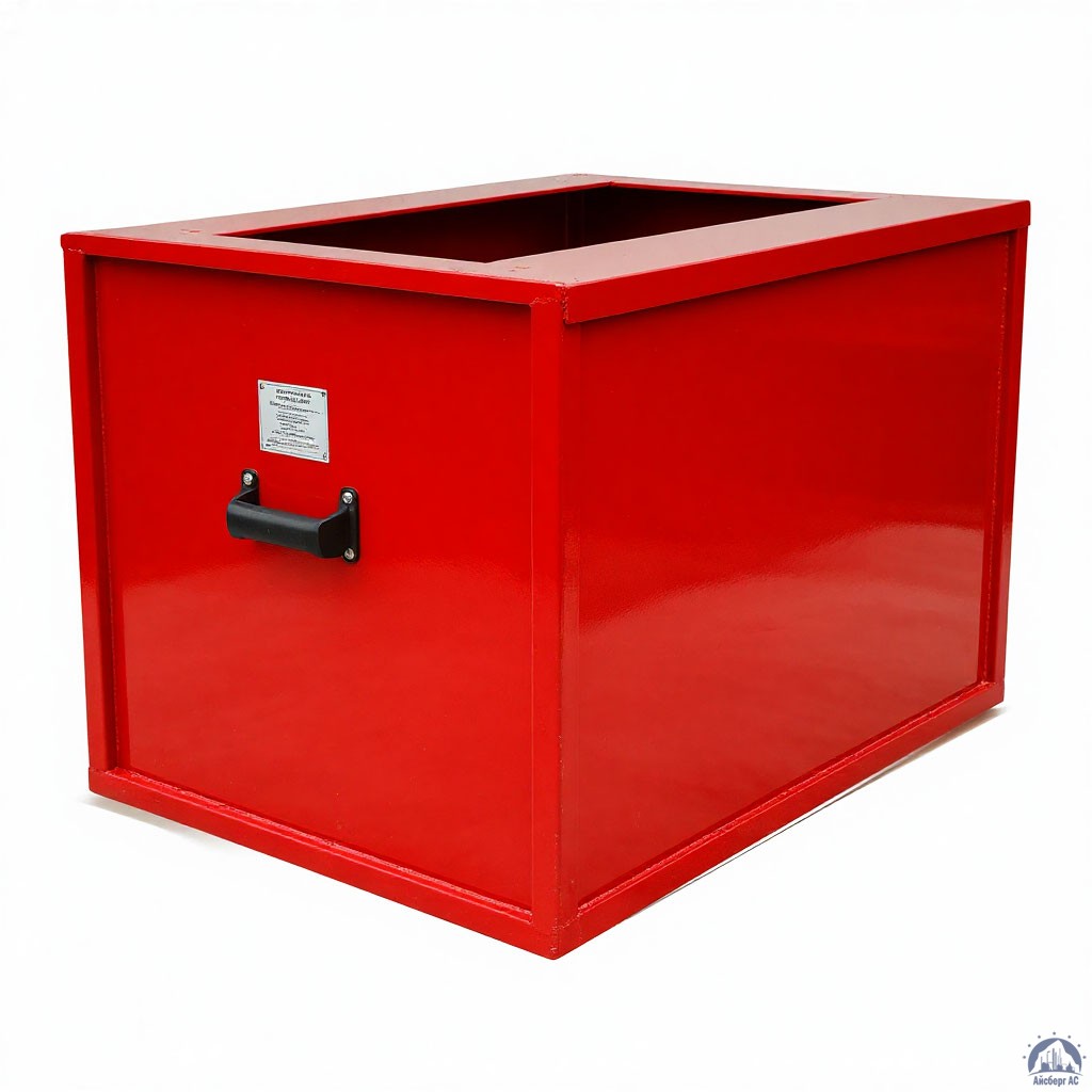 Ящик металлический пожарный объём 0,3 м³