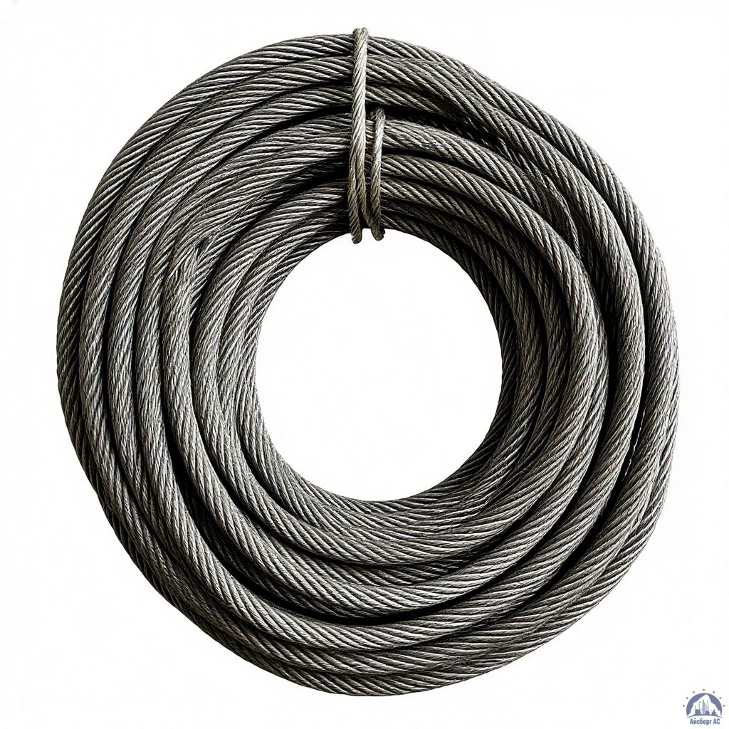 Канат 8,3 мм ГОСТ 2688-80 свивка ЛК-Р 6х19 (1+6+6/6)+1