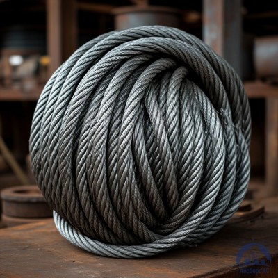 Канат 9.1мм ГОСТ 2688-80 свивка ЛК-Р 6х19 (1+6+6/6)+1