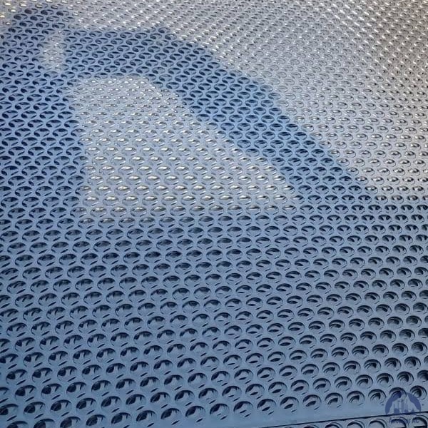 Лист перфорированный Qg 8,0-10,0-20,0 1х1250х2500 мм стальной