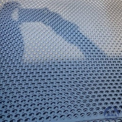 Лист перфорированный Qg 8,0-10,0-20,0 1х1250х2500 мм стальной