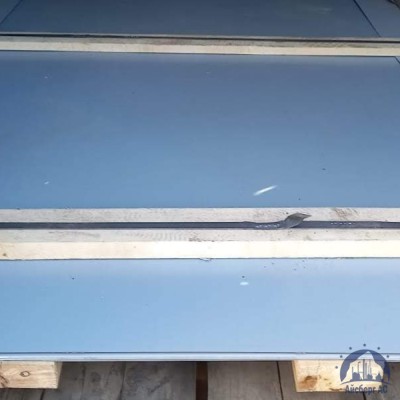 Лист с полимерным покрытием 0,55х1250х2500 мм RAL 9003 купить в Костанае