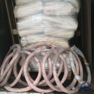 Проволока медная М0б 5 мм ДКРНТ в бухте купить в Костанае