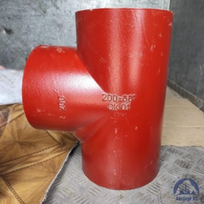 Тройник чугунный 200х150 мм купить в Костанае