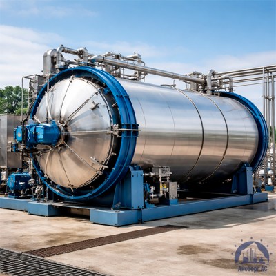Автоклав ГВ 20 м3 горизонтально вращающийся купить в Костанае