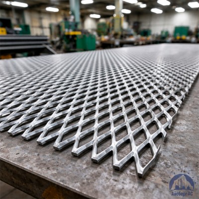 Алюминиевая декоративная просечно-вытяжная сетка 3.20х13.40х2.40 мм купить в Костанае