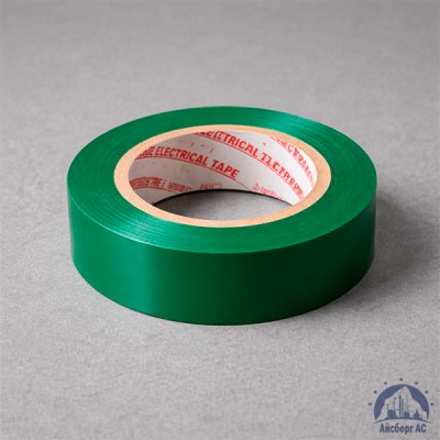 Лента изоляционная ПВХ (Полимерпак) 15 мм зеленая купить в Костанае