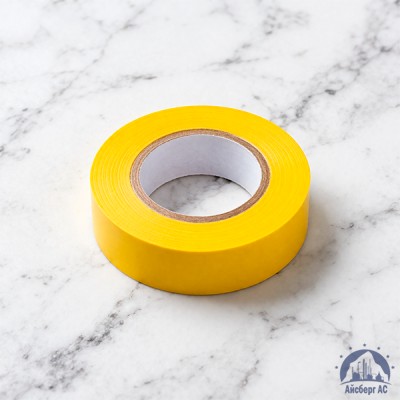 Лента изоляционная ПВХ (Полимерпак) 20 мм желтая купить в Костанае