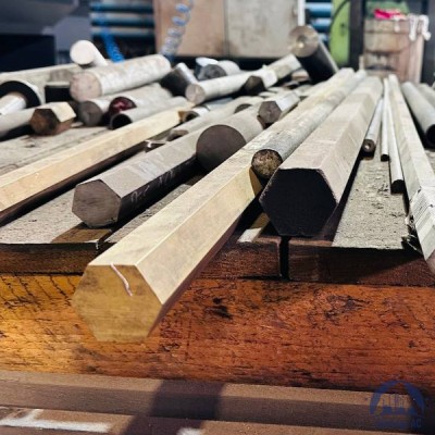 Шестигранник латунный 45 мм ЛС59-1 ГОСТ 2060-2006 купить в Костанае